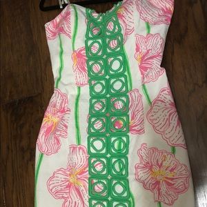 Lilly Pulitzer strapless dress